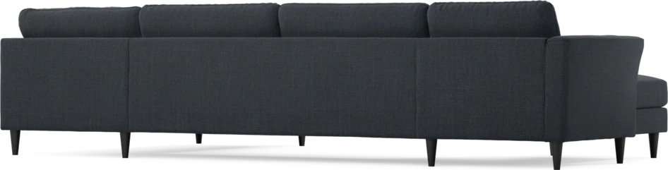 Bridge - 3-sits soffa med schäslong vänster och divan höger - Blå