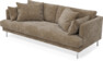 Harper - 3-sits soffa, hel dyna - Brun