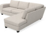 Friday - 2,5-sits soffa med divan höger - Grå