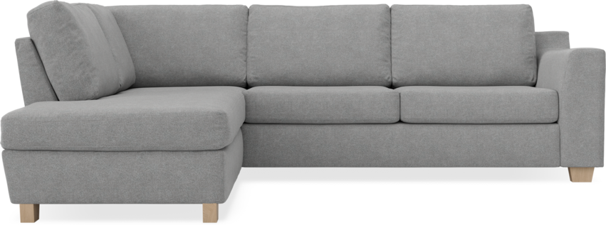 Friday - 2,5-sits soffa med divan vänster - Grå