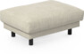 Cherrie - Fotpall 100, fast klädsel - Beige