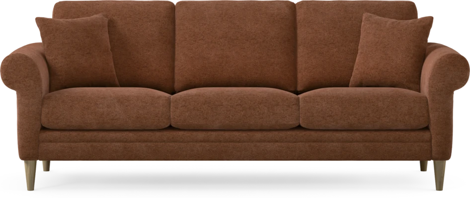 Eden - 3-sits soffa - Orange