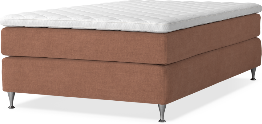 Delux Sense - Kontinentalsäng, enkelsäng 120 cm med bäddmadrass
