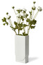 Ranunkel - Snittblomma, H 87 cm - Vit