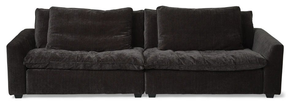 Bellora - 3-sits soffa - Svart