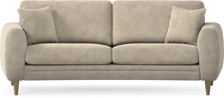 Eden - 2,5-sits soffa svängd - Beige