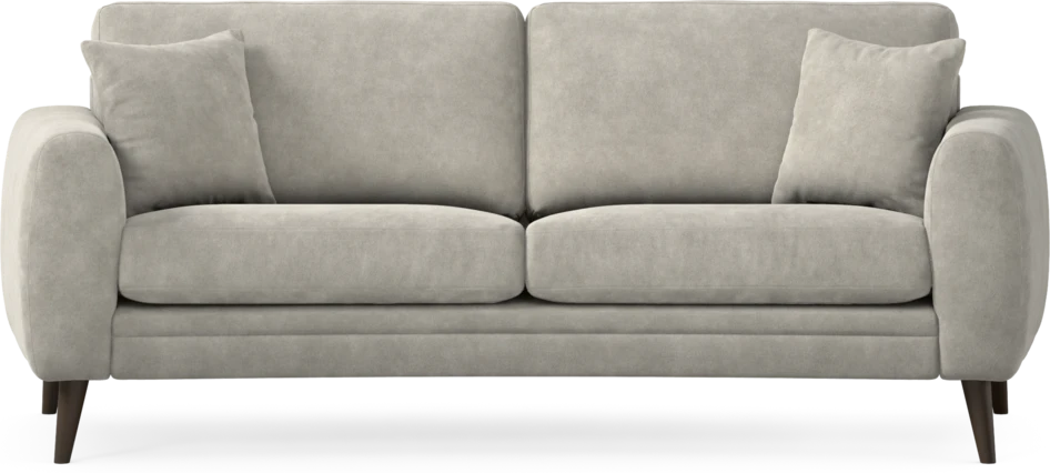 Eden - 2,5-sits soffa svängd - Grå