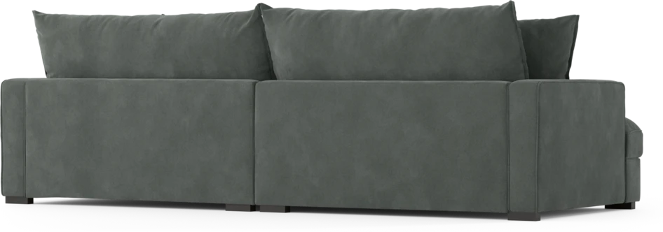 Rossi - 2-sits soffa med schäslong XL höger - Grå