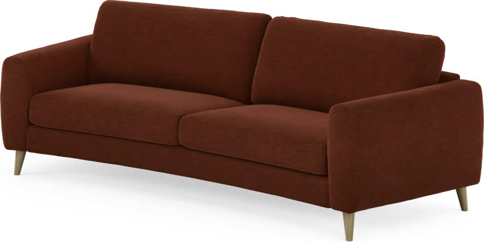 Bridge - 3-sits soffa svängd - Orange