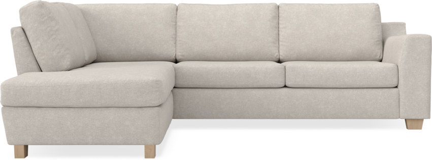 Friday - 2,5-sits soffa med divan vänster - Grå