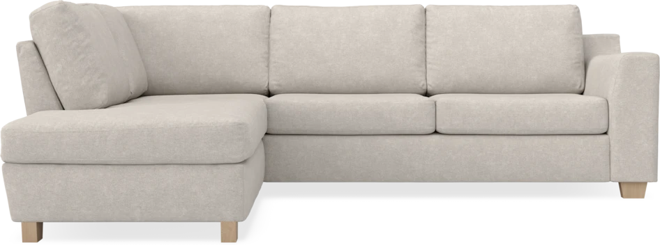 Friday - 2,5-sits soffa med divan vänster - Grå