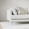 Harper - 3-sits soffa, hel dyna - Vit