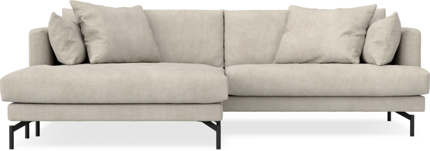Harper - 4-sits med schäslong XL vänster - Beige