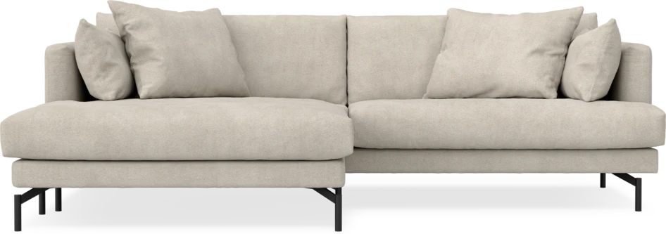 Harper - 4-sits med schäslong XL vänster - Beige