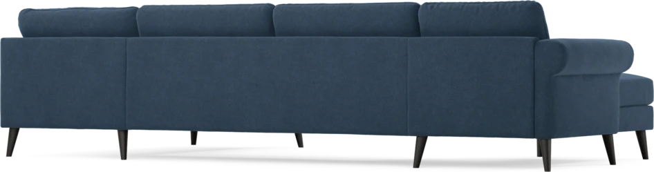 Bridge - 3-sits soffa med schäslong vänster och divan höger - Blå