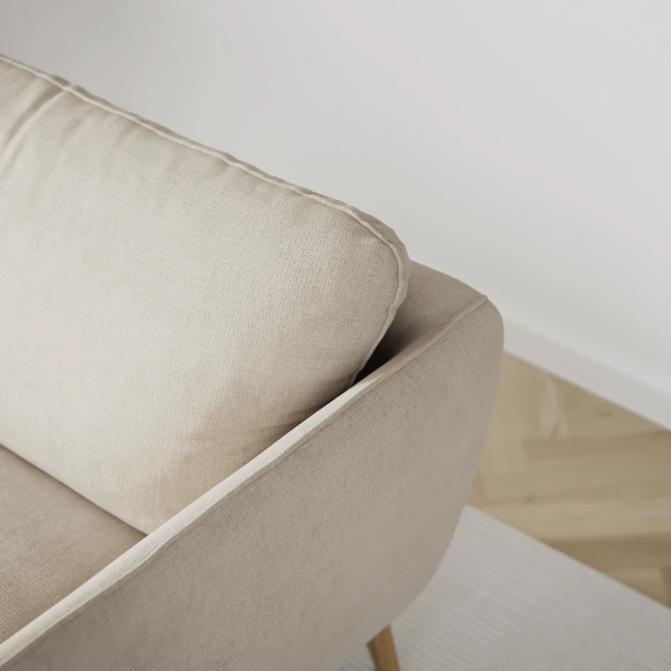 Madison - 2-sits soffa med divan vänster och schäslong höger - Beige
