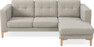 Rio - 3-sits soffa med schäslong höger - Beige