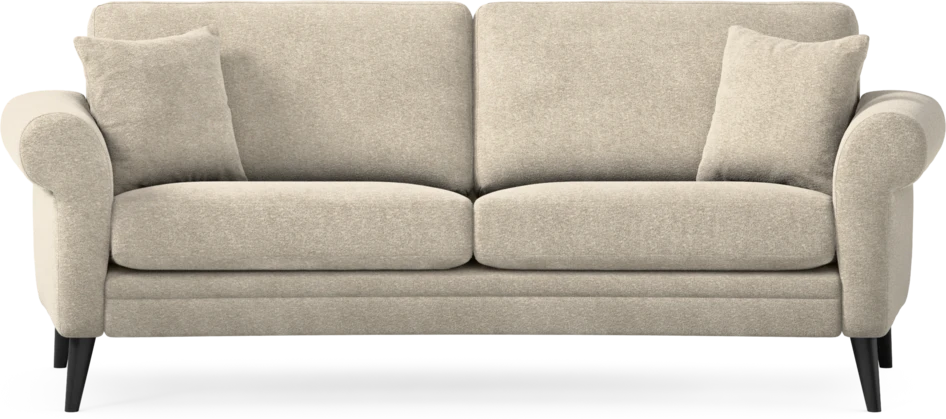 Eden - 2,5-sits soffa svängd - Beige