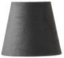 Velvet - Lampskärm, Ø14 H12 cm - Grå