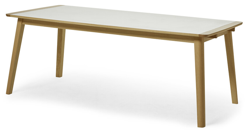 Vilgot - Matbord, L 200 cm - Vit