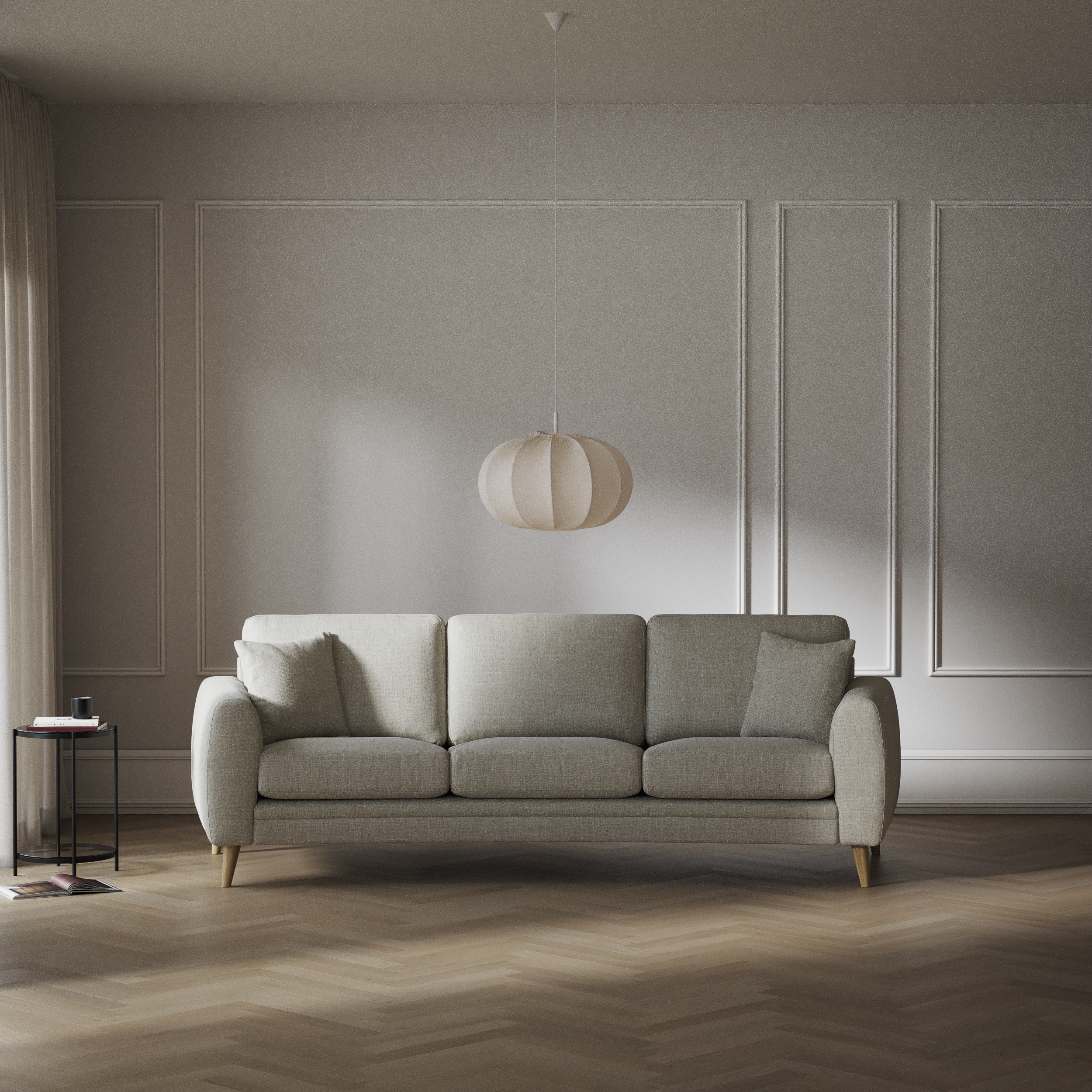 Eden - 3-sits soffa svängd - inspiration