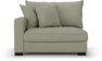 Rossi - 1,5-sits med armstöd vänster - Beige