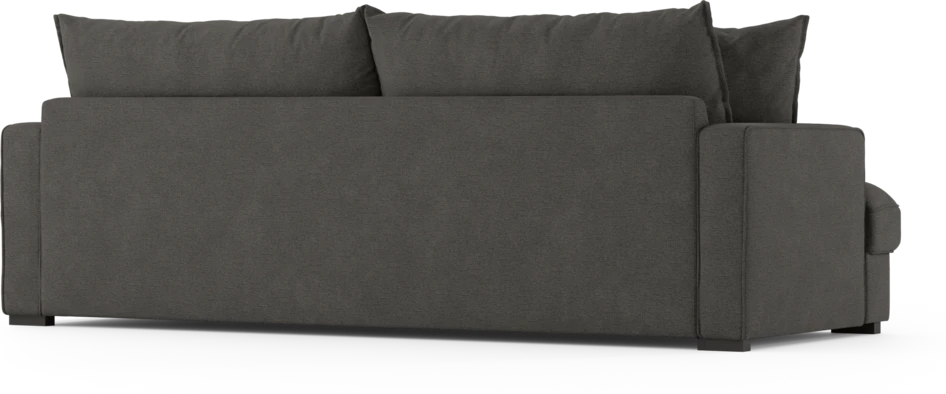 Mila - 4-sits soffa, hel dyna - Brun