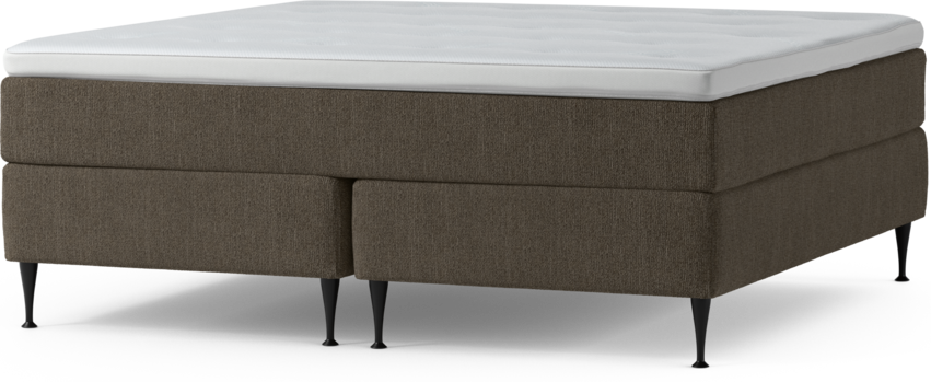 Delux Exclusive - Kontinentalsäng, dubbelsäng med bäddmadrass och sängben