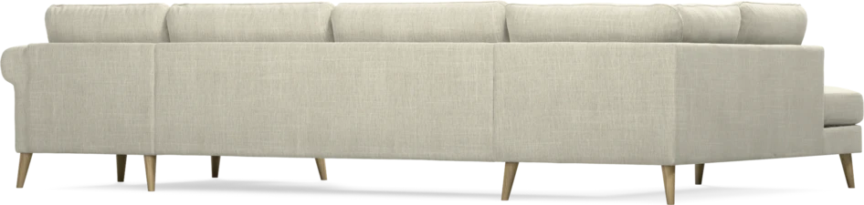 Bridge - 3-sits soffa med divan vänster och schäslong höger - Beige