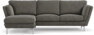 Madison Lux - 2-sits soffa med schäslong vänster - Grå