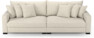 Rossi - 4-sits soffa - Vit