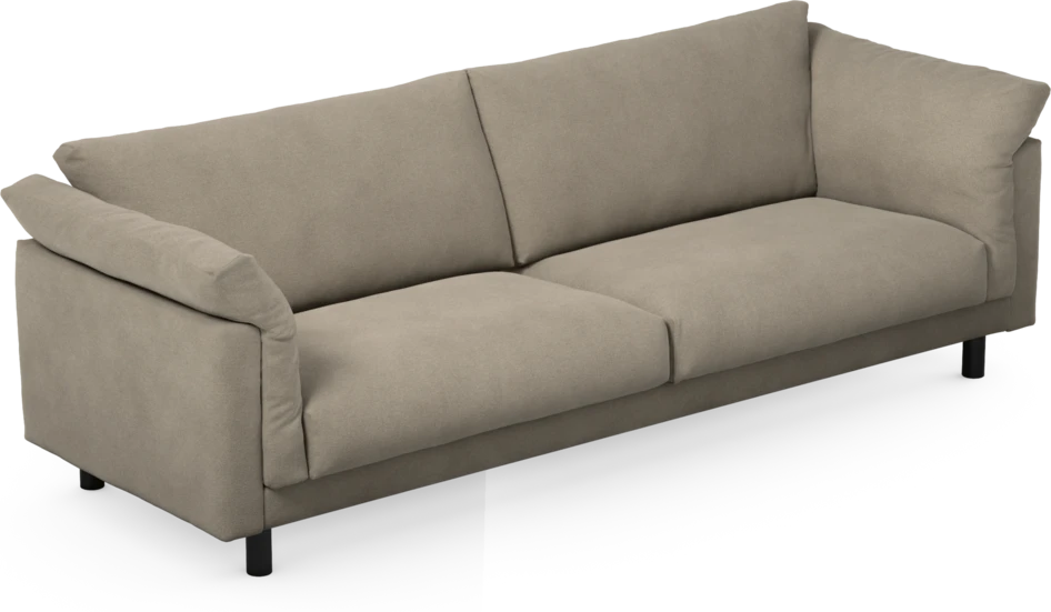 Cherrie - 4-sits soffa, fast klädsel - Beige