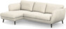 Madison Lux - 2-sits soffa med schäslong vänster - Vit