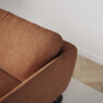 Madison - 2-sits soffa med schäslong höger - Orange