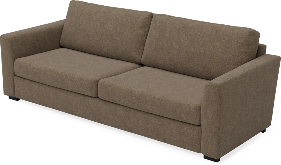 Friday - 3-sits soffa - Brun