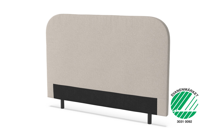 Curve - Sänggavel, B 160-210 cm - Beige