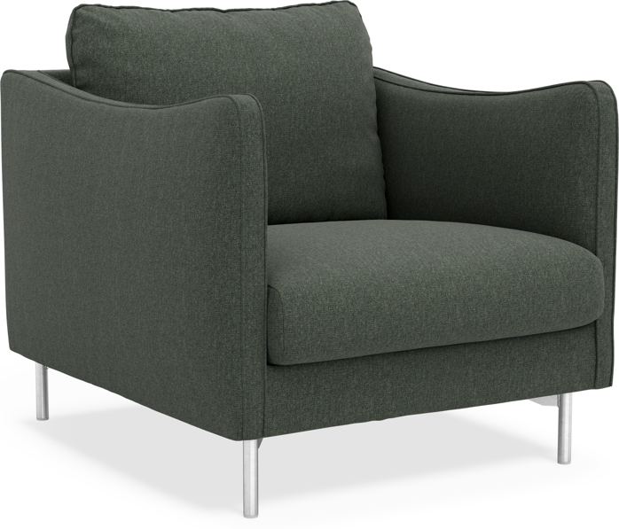 Madison Lux - Fåtölj, 70 cm - Grön