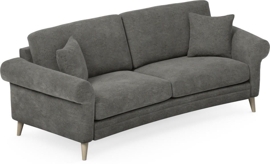 Eden - 2,5-sits soffa svängd - Grå