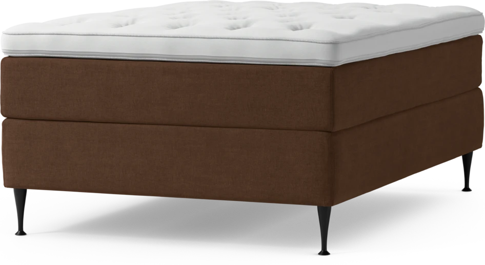 Delux Dream - Kontinentalsäng, enkelsäng 140 cm med bäddmadrass och sängben