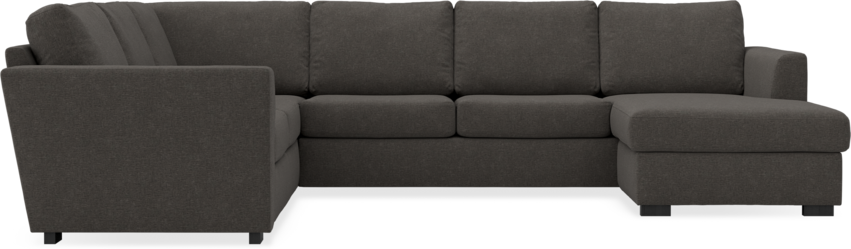 Friday - Hörnsoffa, 2+3-sits med schäslong höger - Grå