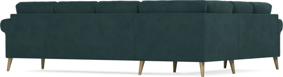 Eden - Hörnsoffa, 2+3-sits - Blå