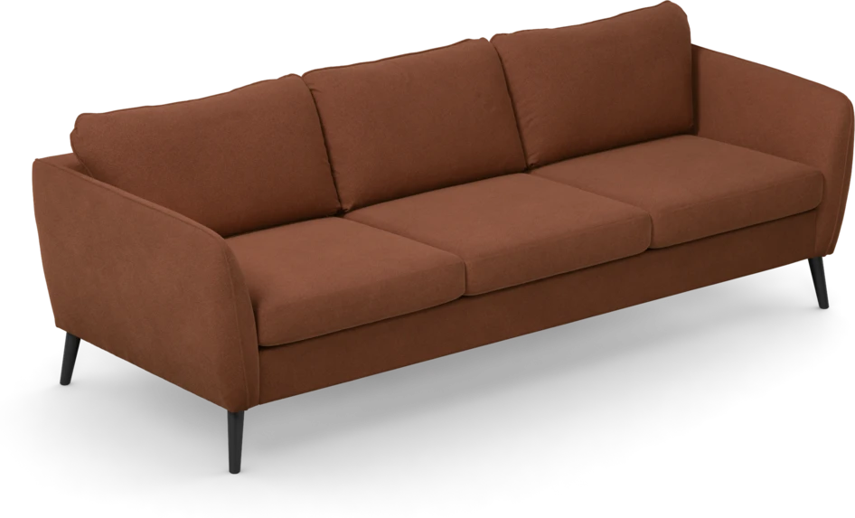 County - 3-sits soffa - Orange