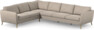 County - Hörnsoffa, 2+3-sits - Beige