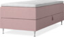 New York - Förvaringssäng, enkelsäng med bäddmadrass, sängben och sängben - Rosa
