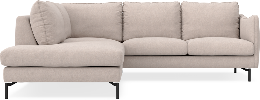 Madison - 2-sits soffa med divan vänster - Beige