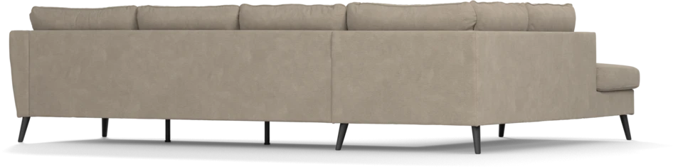 County - 3-sits soffa med divan vänster - Beige