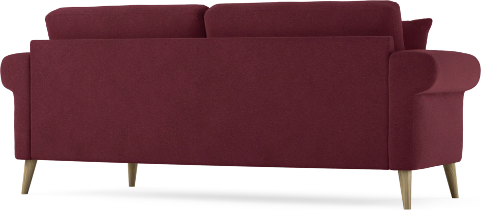 Eden - 2,5-sits soffa svängd - Röd
