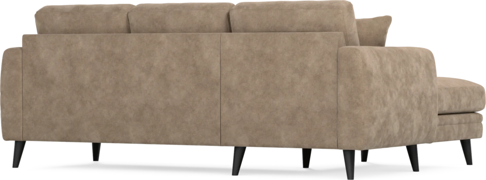 Eden - 2-sits soffa med schäslong - Beige