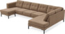 Rio - 4-sits soffa med schäslong vänster och divan höger - Beige