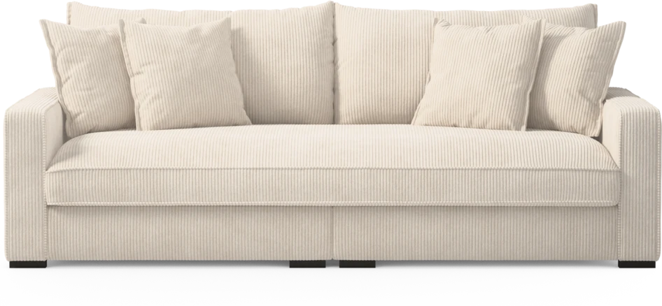 Rossi - 3-sits soffa, hel dyna - Vit
